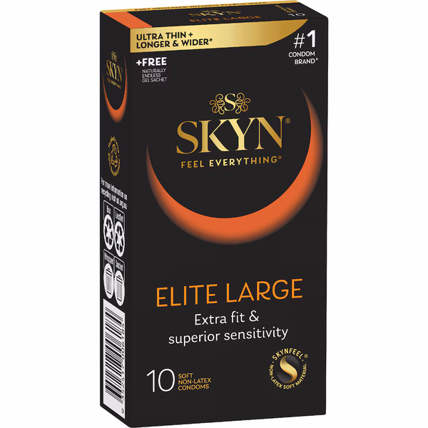 SKYN ELITE LARGE 10 CONDOMS