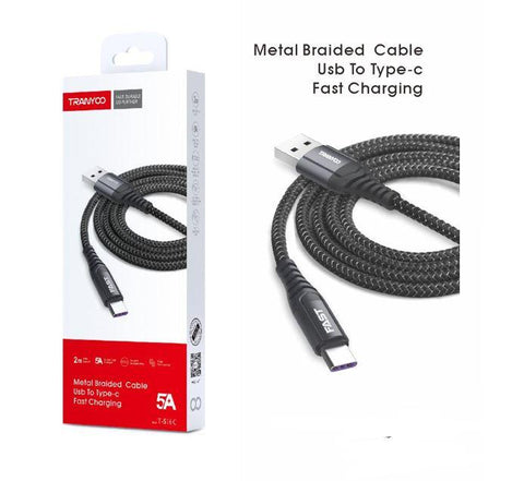 TRANYOO TYPE C PREMIUM CHARGE CABLE 2M