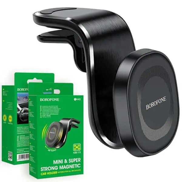 BOROFONE (BH40)ROTATING MAGNETIC CAR PHONE HOLDER AIR VENT