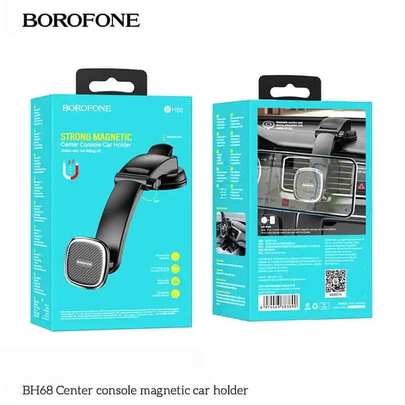 BOROFONE (BH68) MAGNETIC CAR PHONE HOLDER WINDSHIELD