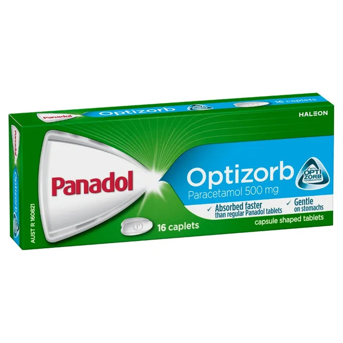 PANADOL OPTIZORB 16 CAPLETS