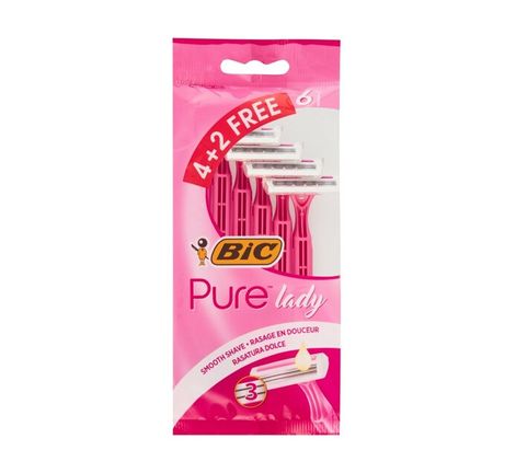 BIC PURE LADY 4+2 RAZORS