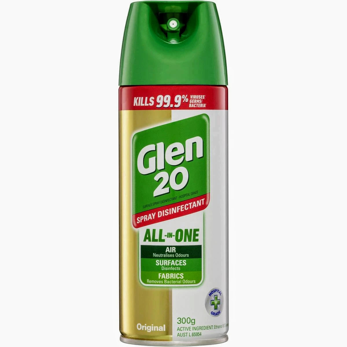 DETTOL GLEN 20 DISINFECTANT ORIGINAL SPRAY 300G