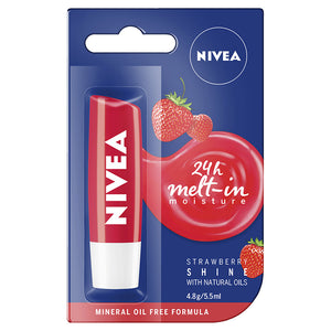 NIVEA LIP BALM STRAWBERRY SHINE 4.8G