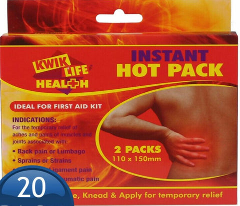 KWIK LIFE HEALTH INSTANT HOT 2 PK