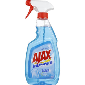 AJAX SPRAY N' WIPE GLASS CLEANER 500ML