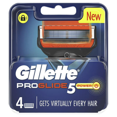 Gillette 5 Proglide Power 4 Cartridges