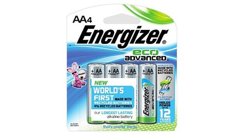 ENERGIZER ECO ADVANCED AAA 4 BATTERIES