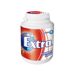 WRIGLEY'S EXTRA STRAWBERRY BOTTLE