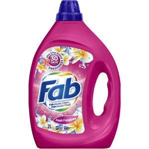 FAB FRESH FRANGIPANI LAUNDRY LIQUID 2L