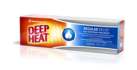 DEEP HEAT REGULAR RELIEF OINTMENT 50G