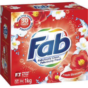 FAB FRESH BLOSSOM LAUNDARY POWDER 1KG