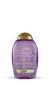 OGX SHAMPOO LAVENDER LUMINESCENT PLATINUM SHAMPOO 385ML