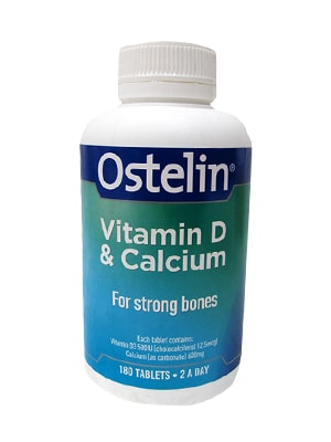 OSTELIN VITAMIN D & CALCIUM 180 TABLETS
