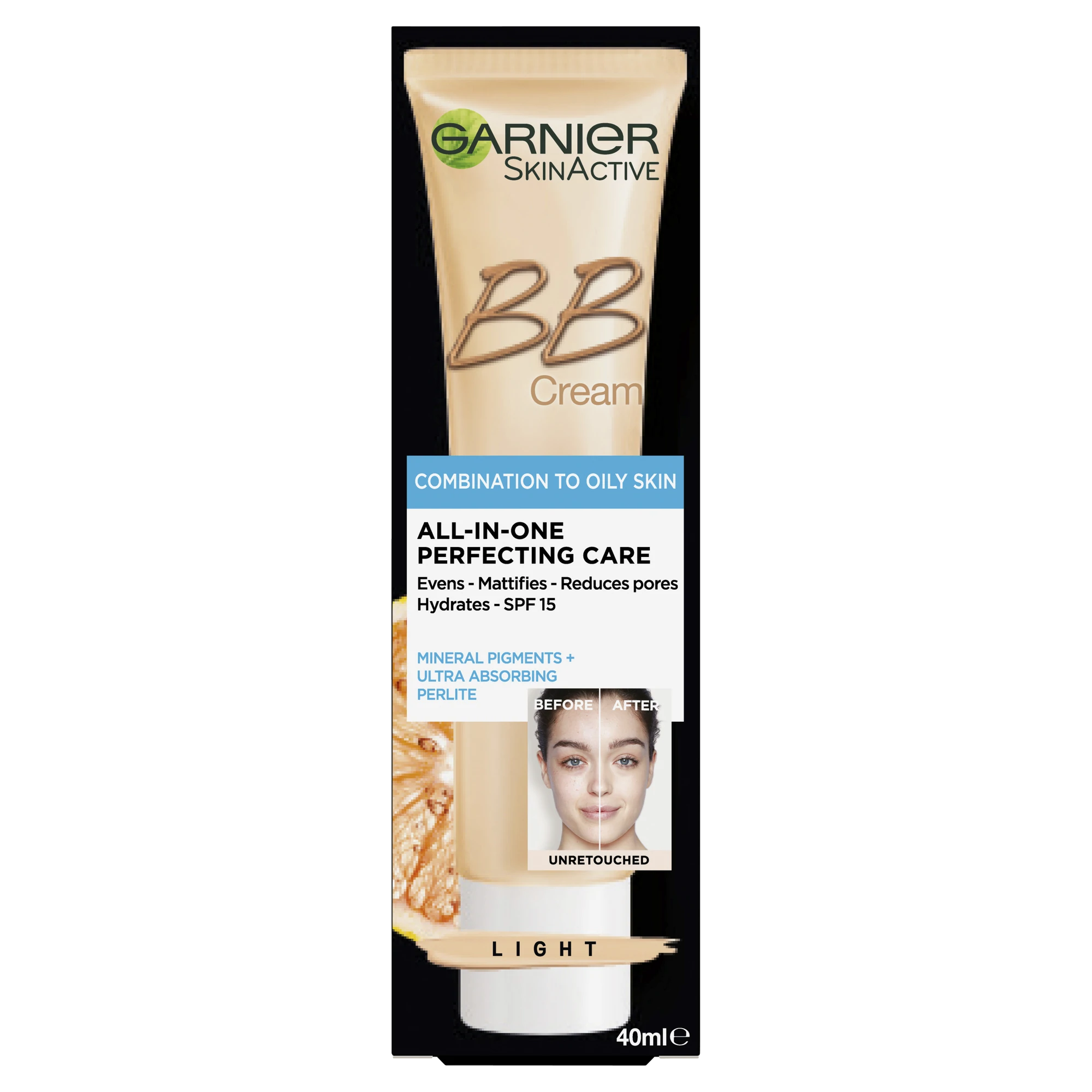 Garnier Skin Active Combination To Oily Skin Light BB Cream 40ml
