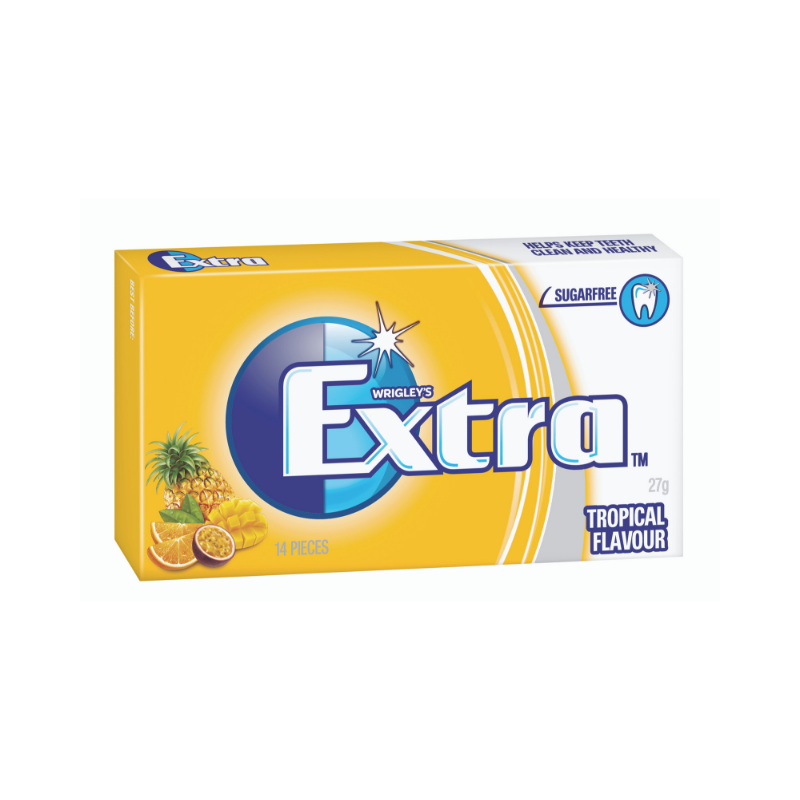WRIGLEY'S EXTRA TROPICAL FLAVOUR
