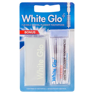WHITE GLO DENTAL FLOSS