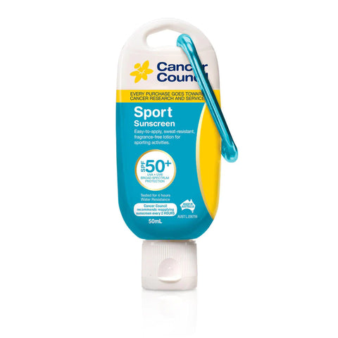 Cancer Council Sport SPF 50+ 50ML Ezi Clip