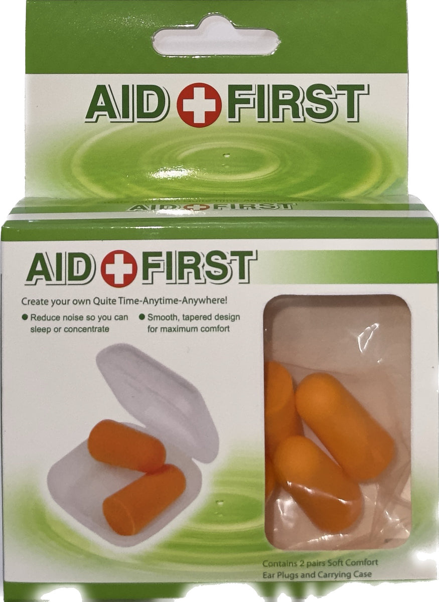 AID FIRST EAR PLUGS – Adam's Pharmaceutical Services
