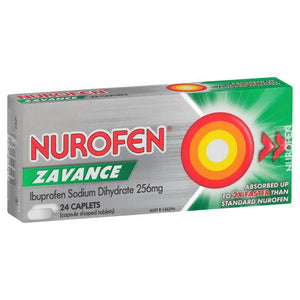 NUROFEN ZAVANCE 24 CAPLETS