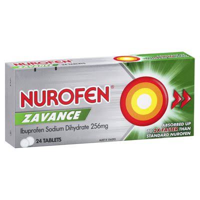 NUROFEN ZAVANCE 24 TABLETS