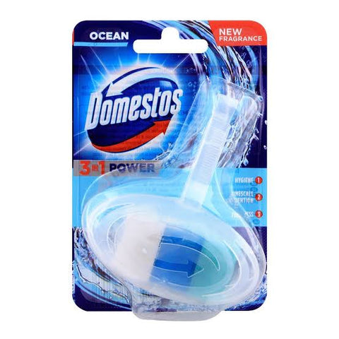 DOMESTOS 3IN1 OCEAN TOILET BLOCK 40G
