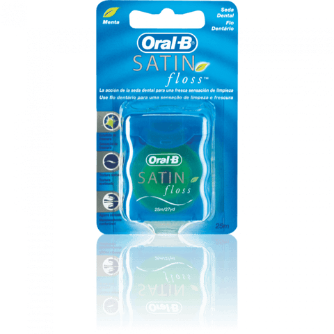 ORAL SATIN TAPE FRESHMINT FLOSS 25M