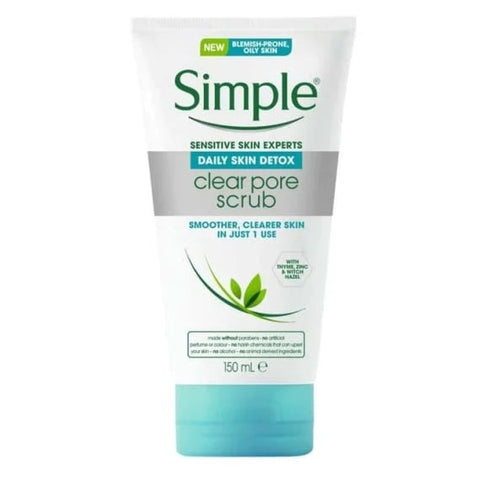 Simple Daily Skin Detox Clear Pore Scrub 150ml